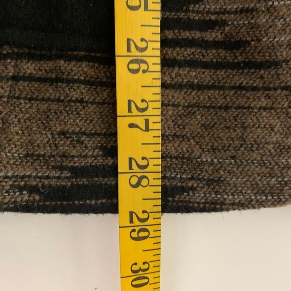 COWGIRL LEGEND Coat Jacket Southwestern Aztec Snap Up w/Toggle Closure Faux Fur - Picture 16 of 16